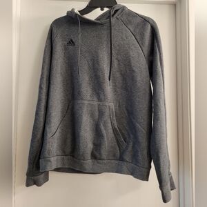 Adidas Dark Grey Pullover Hoodie Size Large